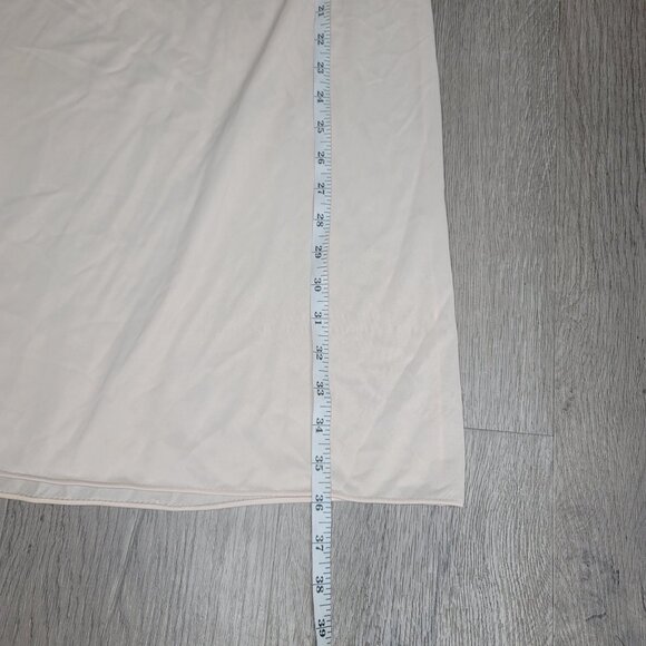 Vintage Katz Medium sheer Nightgown with Lace Trim & Floral Embroidery flowers - Picture 6 of 8